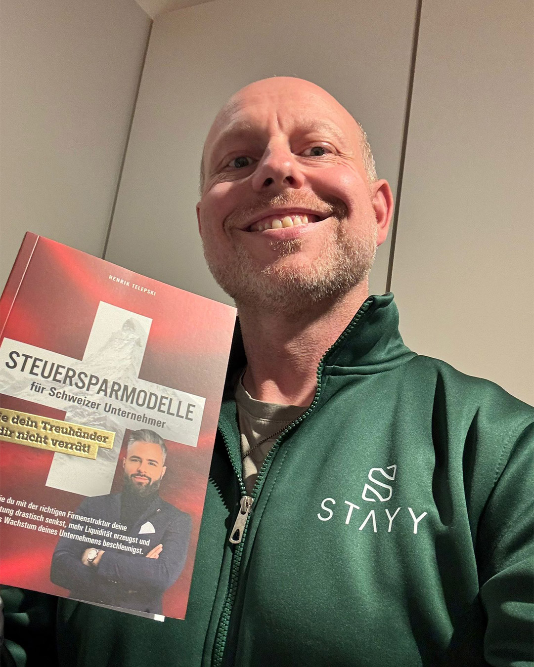 Leser-Testimonial mit dem Buch Steuersparmodelle für Schweizer Unternehmen