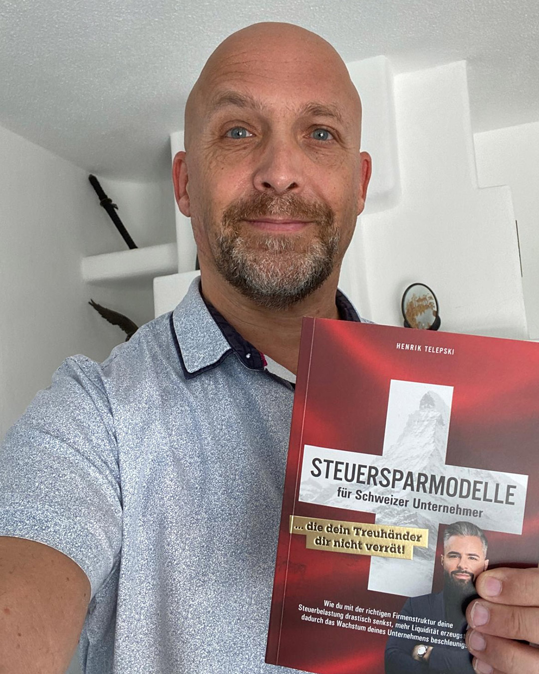 Leser-Testimonial mit dem Buch Steuersparmodelle für Schweizer Unternehmen