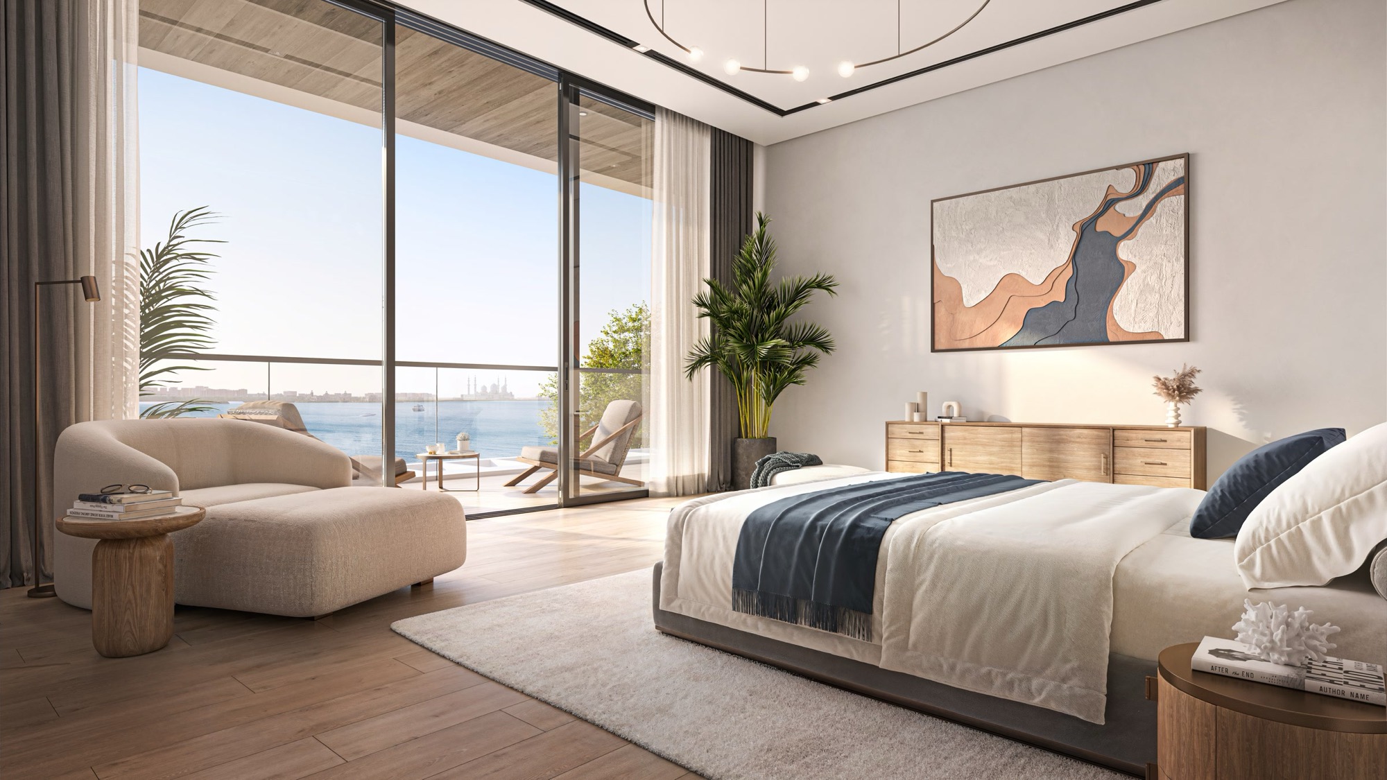 Master bedroom, Bashayer Shore villa