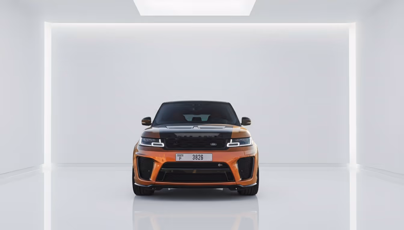 Range Rover SVR Orange
