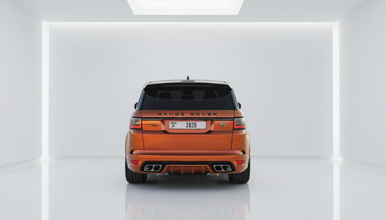 Range Rover SVR Orange