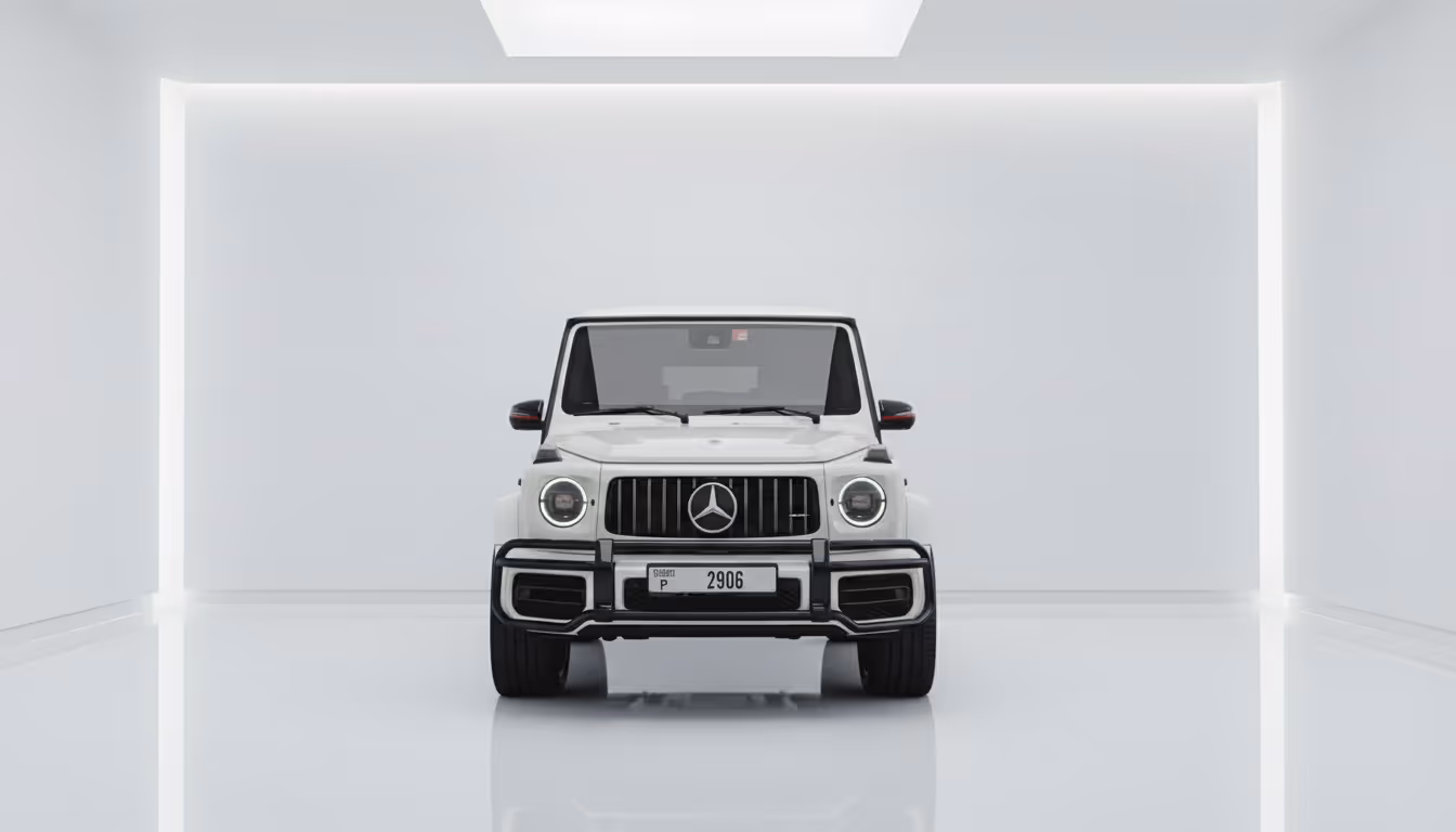 Mercedes Benz G63 White