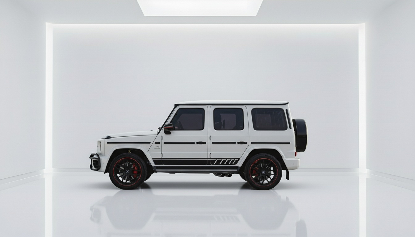 Mercedes Benz G63 White