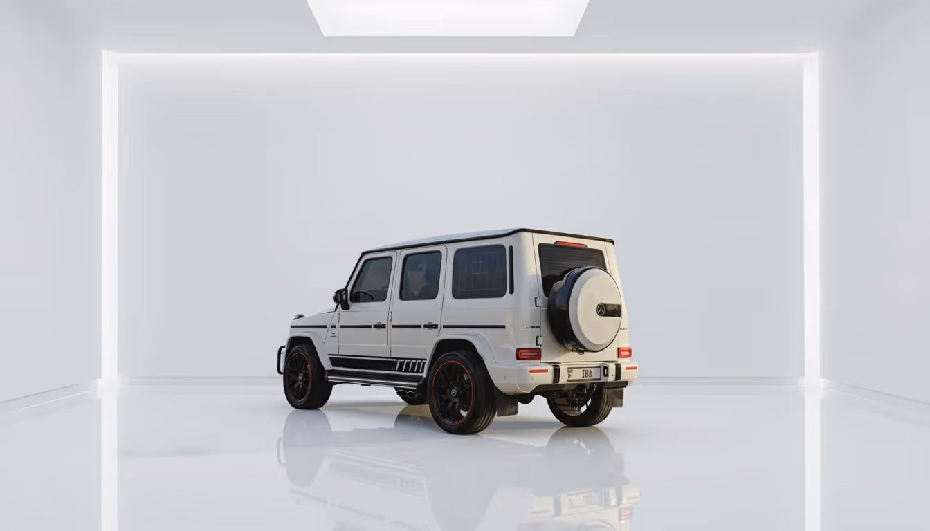 Mercedes Benz G63 White