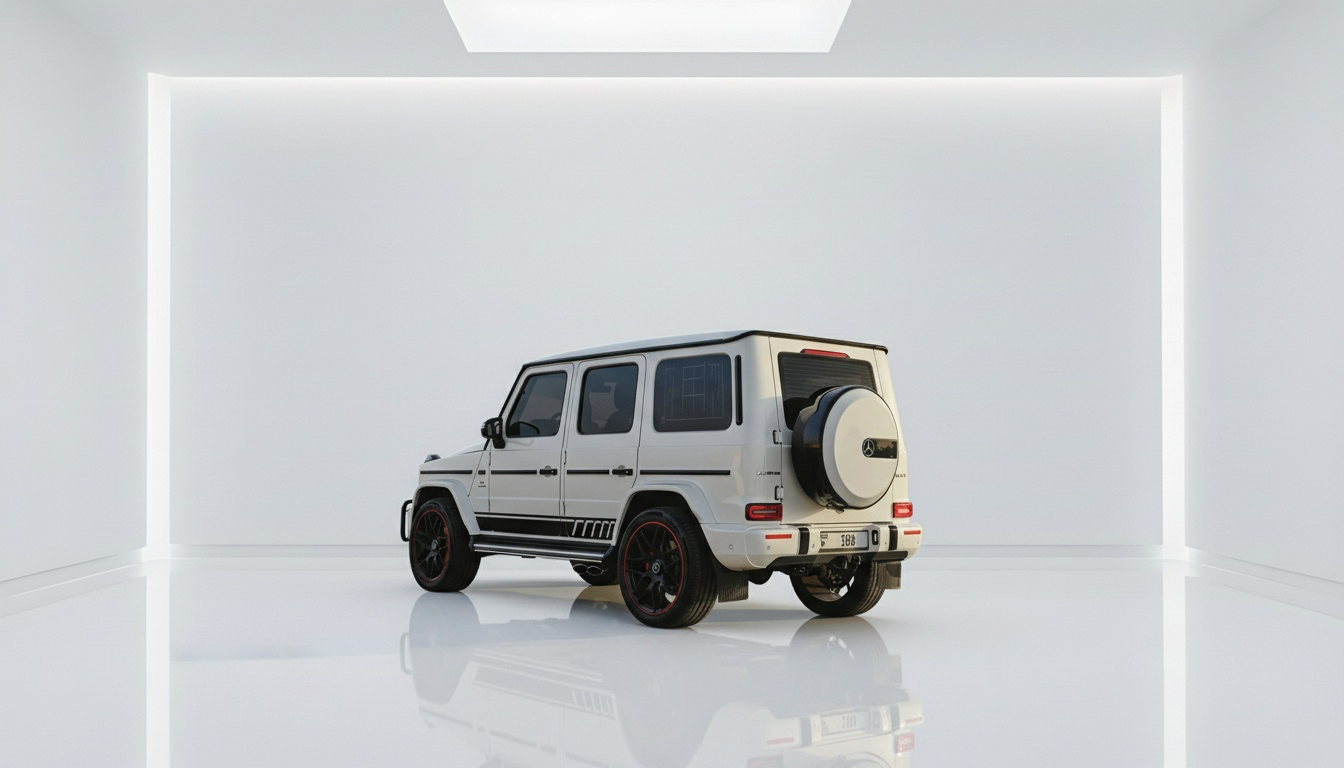 Mercedes Benz G63 White