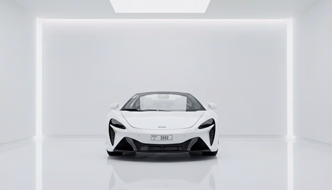 McLaren Artura Spyder White