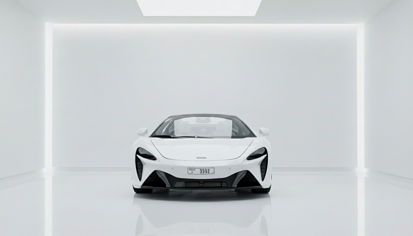 McLaren Artura Spyder White