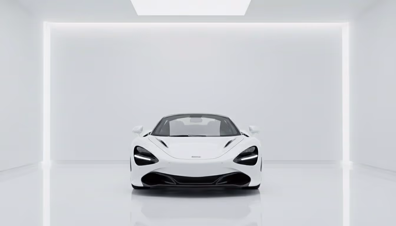 McLaren 720S Spyder White