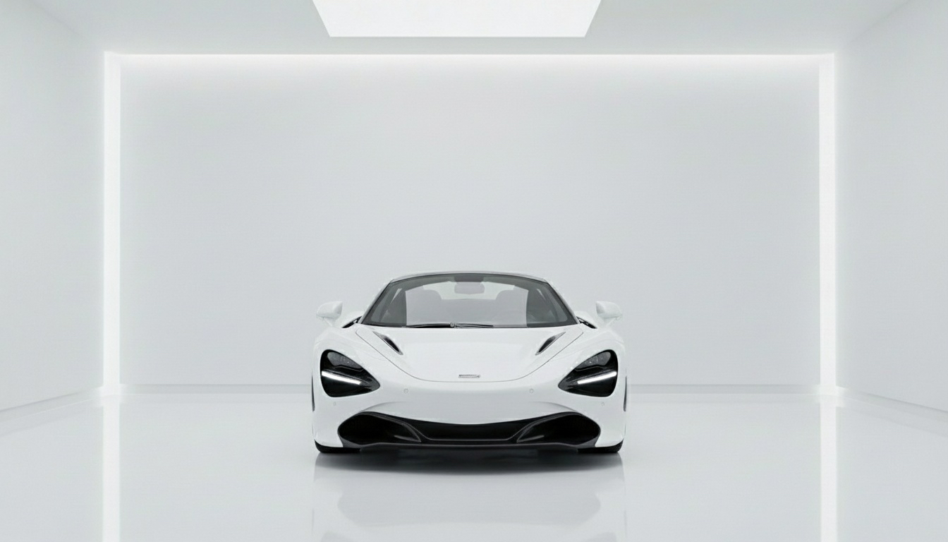 McLaren 720S Spyder White