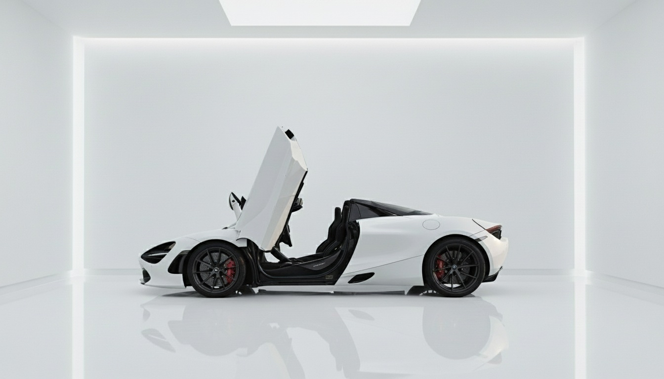 McLaren 720S Spyder White