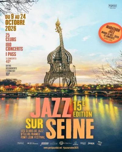 Affiche de Jazz sur Seine 2026