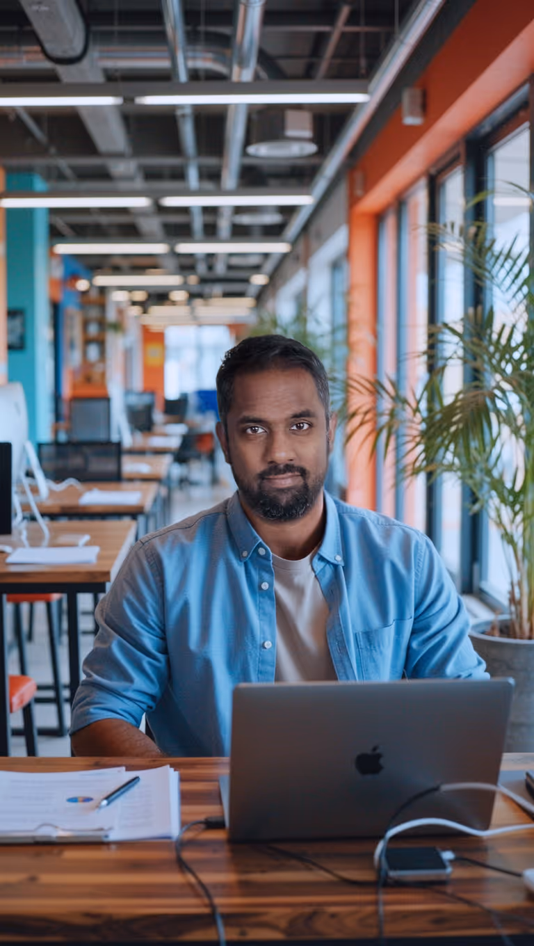 Founder en Co-Owner MYNA Dosco Vijayakumar