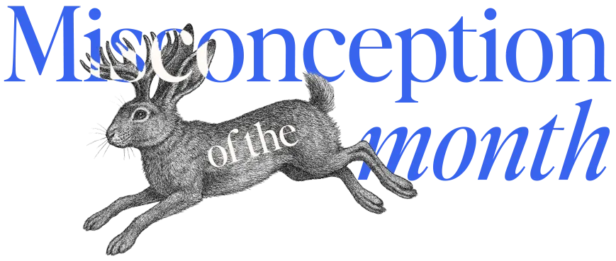 Misconception of the Month