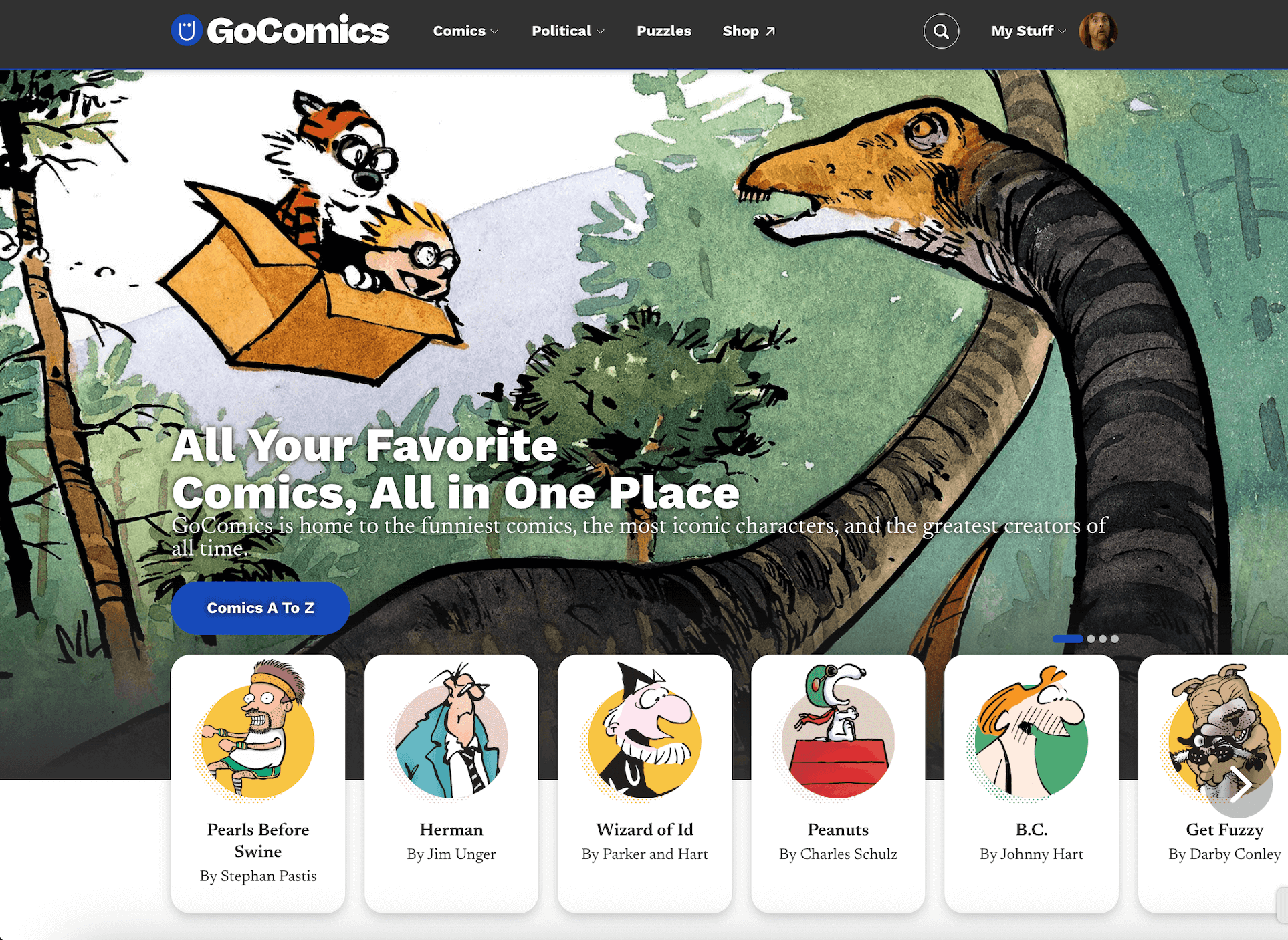 View GoComics