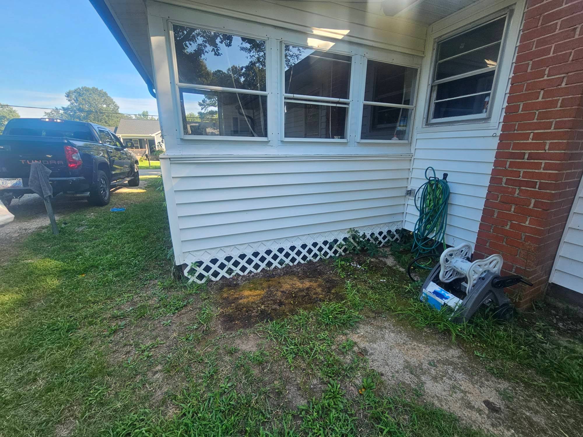 An after picture of a project. 