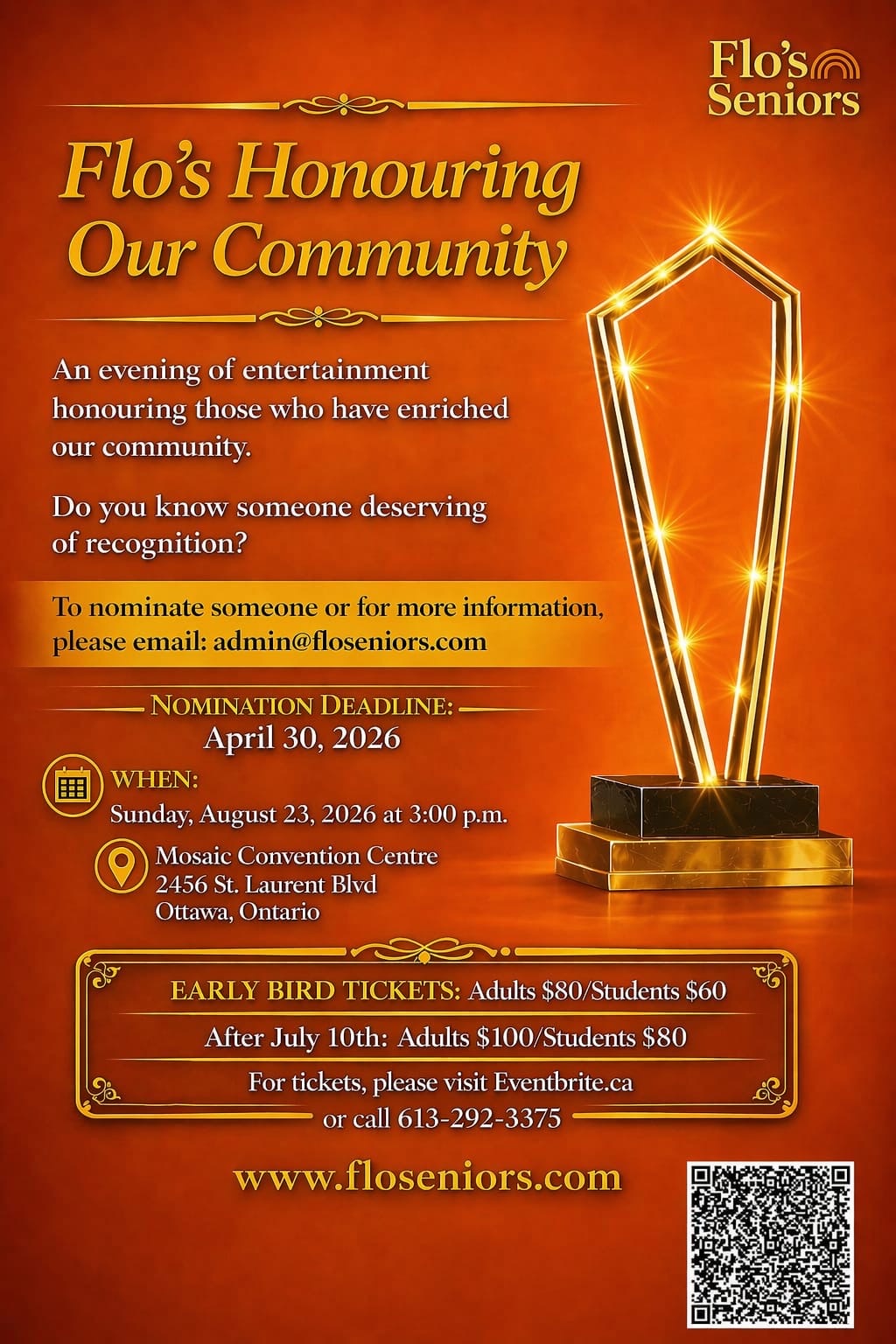 Flo's Annual Honouring - 2026