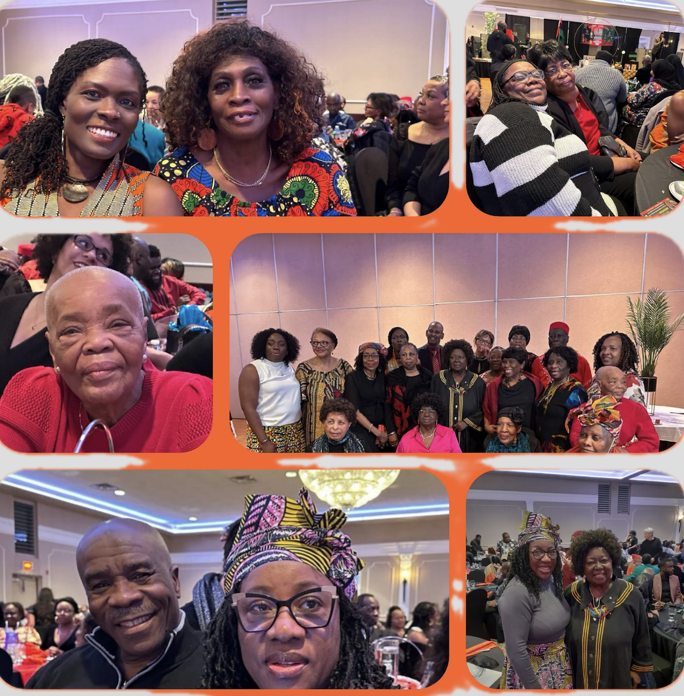 Flyer for the Flo's Seniors Kwanzaa 2023 celebration