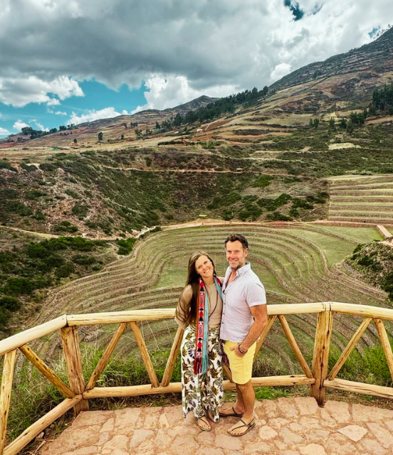 Danie and Serge in Peru’s Sacred Valley