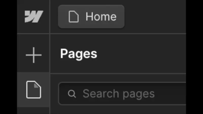 Use the drop down to pick and change the color of the Webflow Designer! From the default dark mode, light mode and other fun colors.