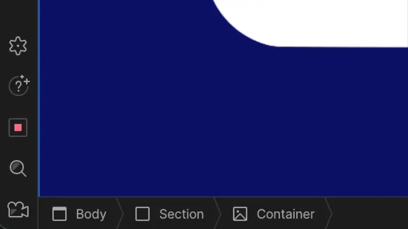 Activate to move the breadcrumb from the bottom to the top of the designer.