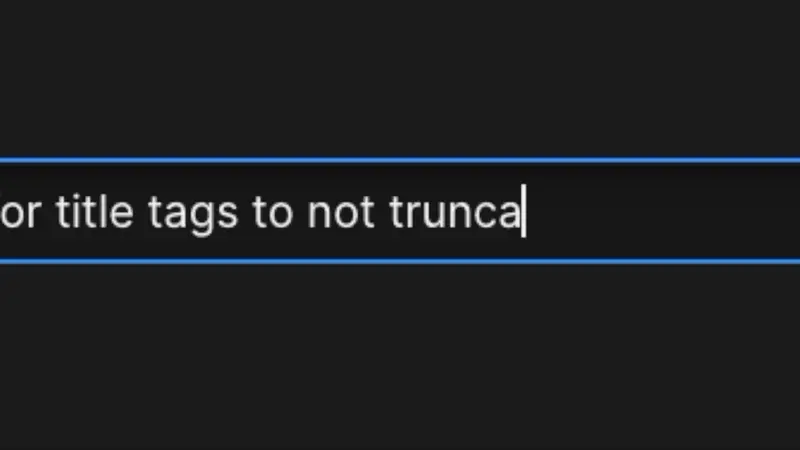 Activate to set a restriction on your title tags from overtyping, to avoid your text from truncating on search engines.