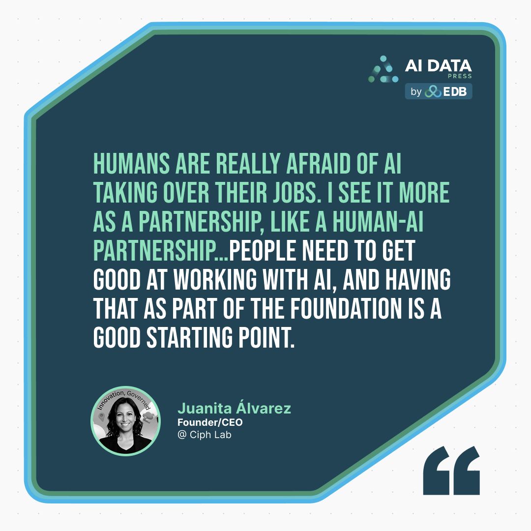 Featured in EDB article on Human-in-the-Loop AI governance