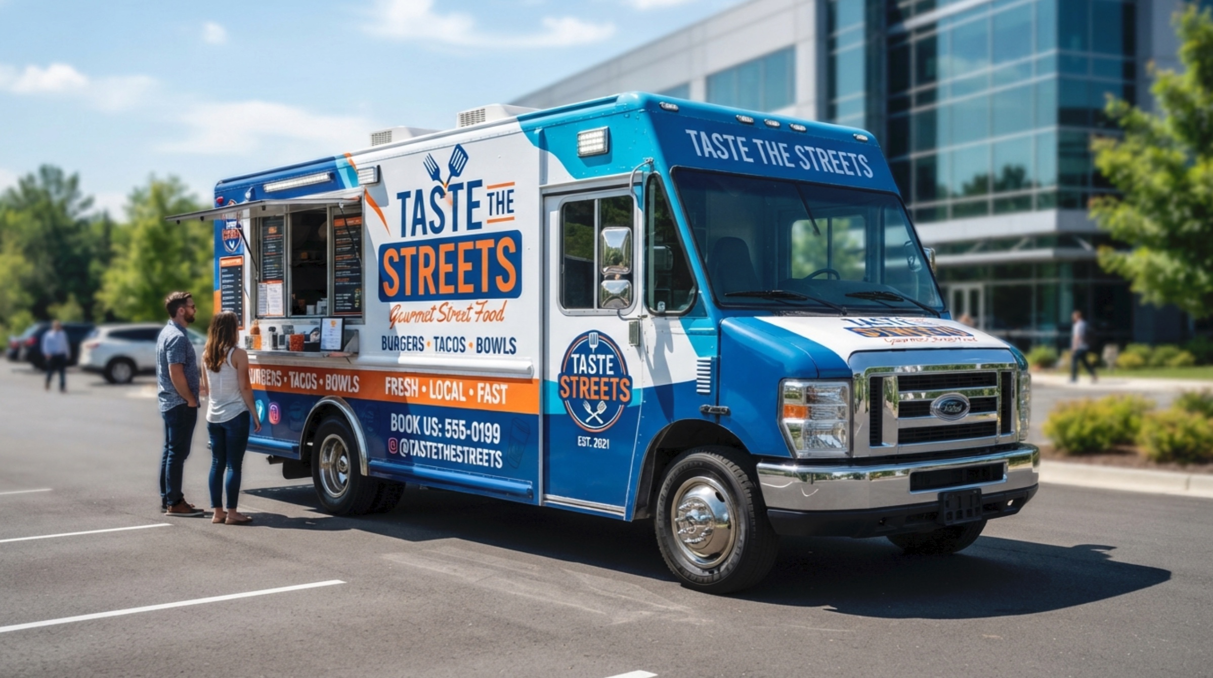 Food Truck Wraps in McKinney, TX