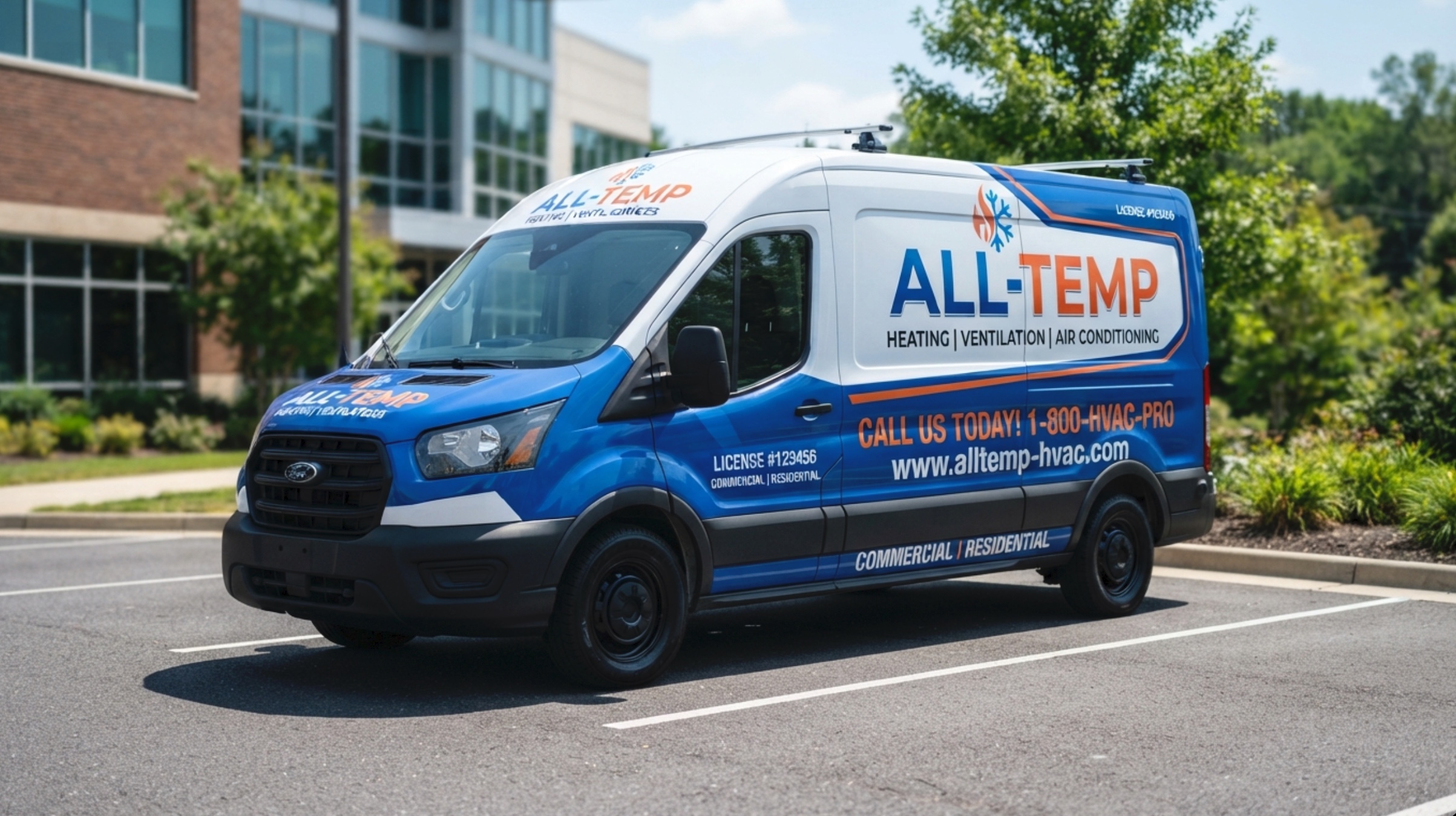 HVAC Truck Wraps in McKinney, TX