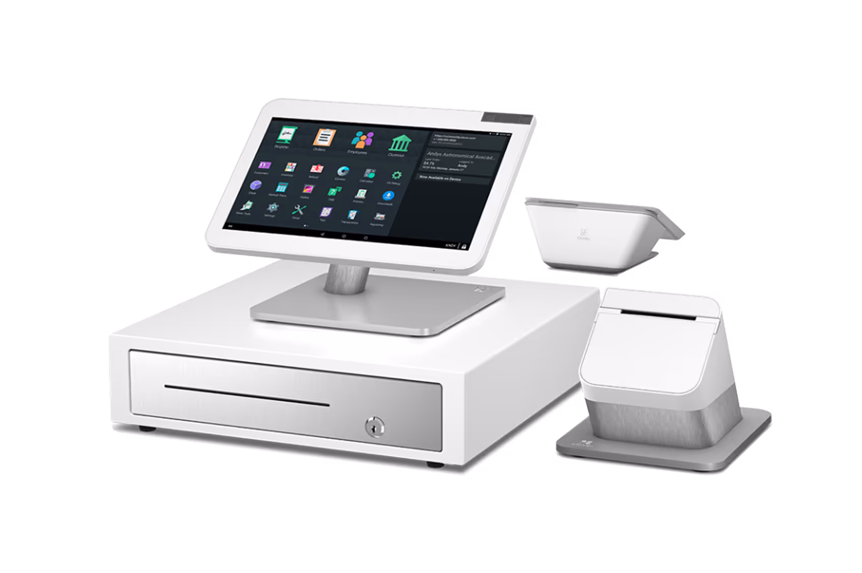 An image of a Clover Station Point-of-Sale Terminal.