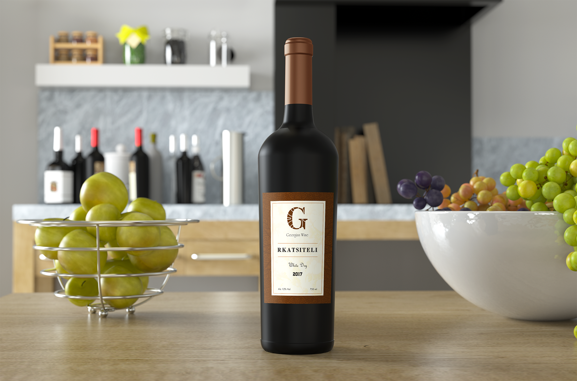 Wine Label – Georgian Winery
