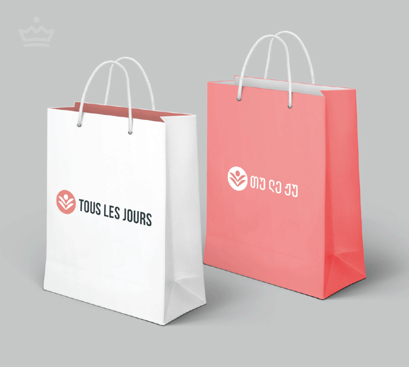 Branded Shopping Bag – Café Identity