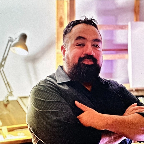Mike Tapia, founder of Brush & Bytes.