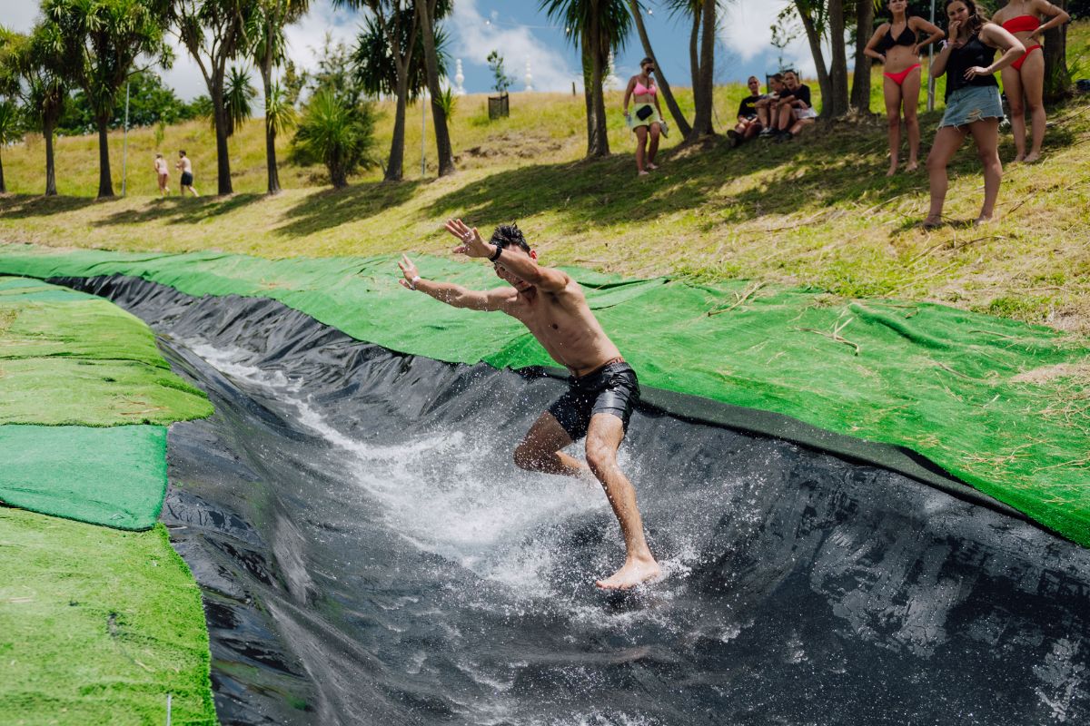 Lipton Tea waterslide