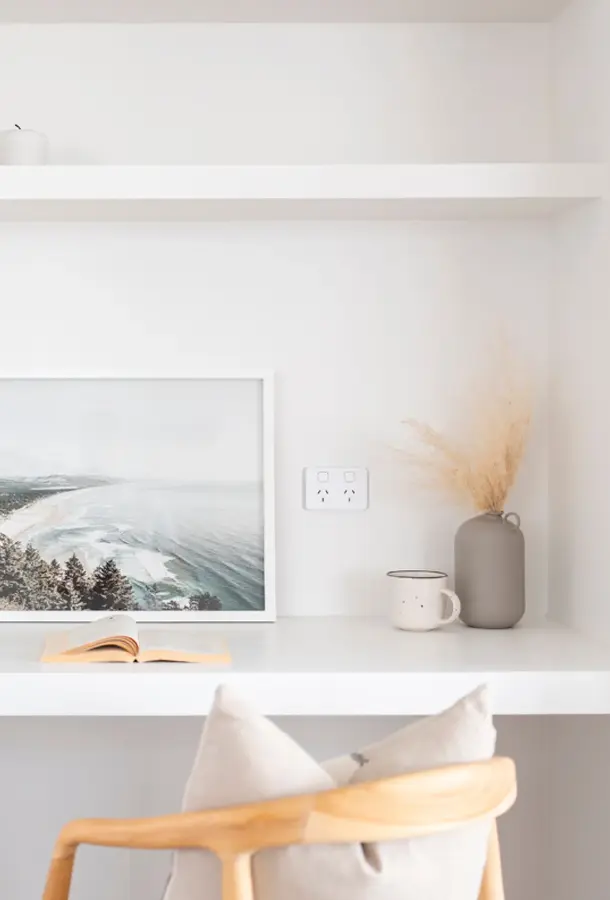 option to have a study nock or extra storage in your villa