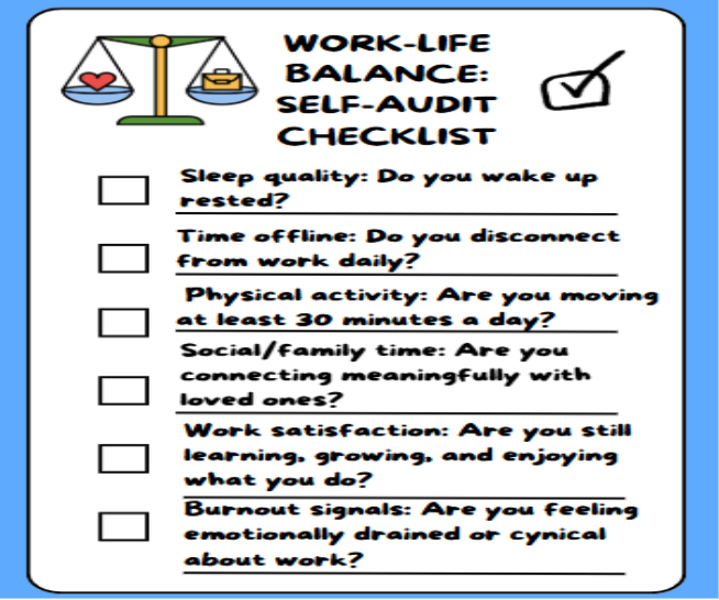 worklifebalance 1to1help checklist