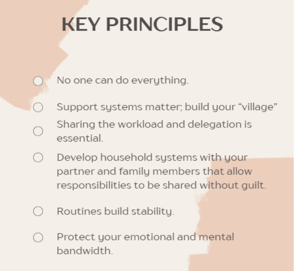 key principles 