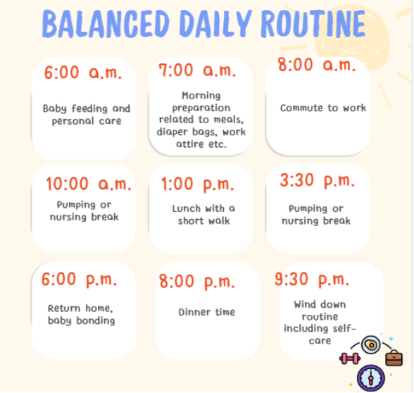 balanced daily routine