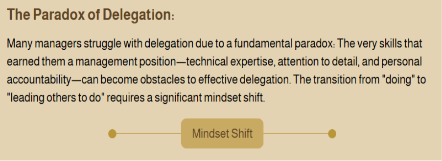 paradox of delegation