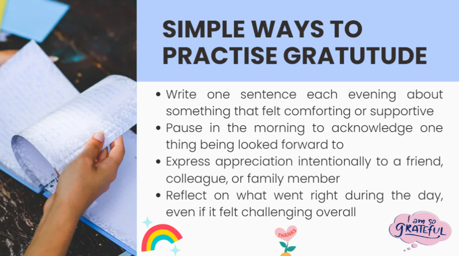 practice gratitude