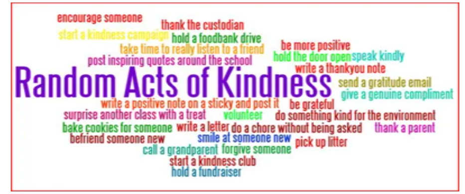 act of kindness 1to1help
