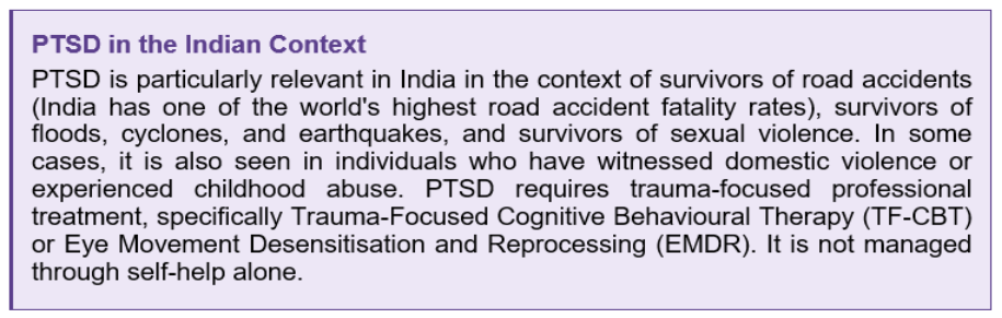 ptsd in indian context