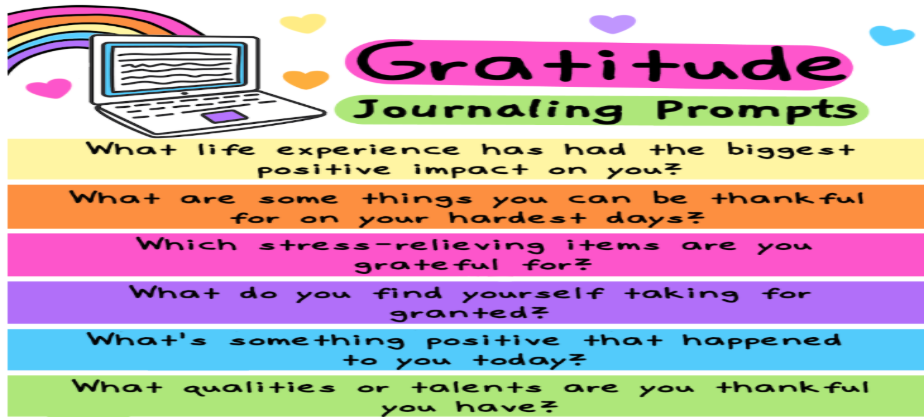 journalling gratititude
