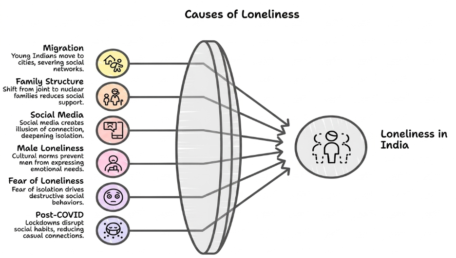 causes of loneliness
