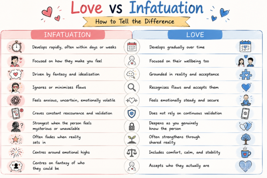 love v/s infatuation 