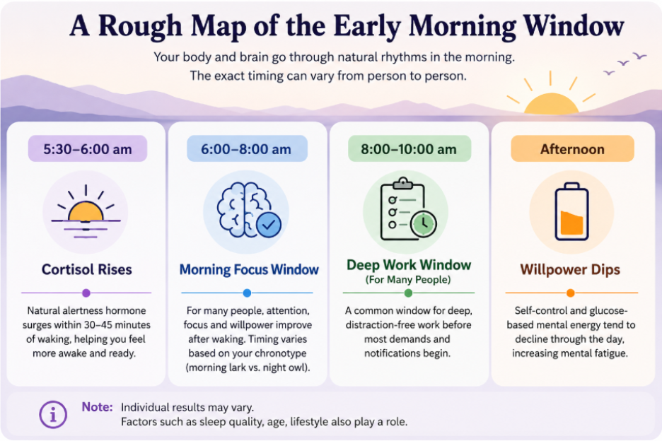 early morning window