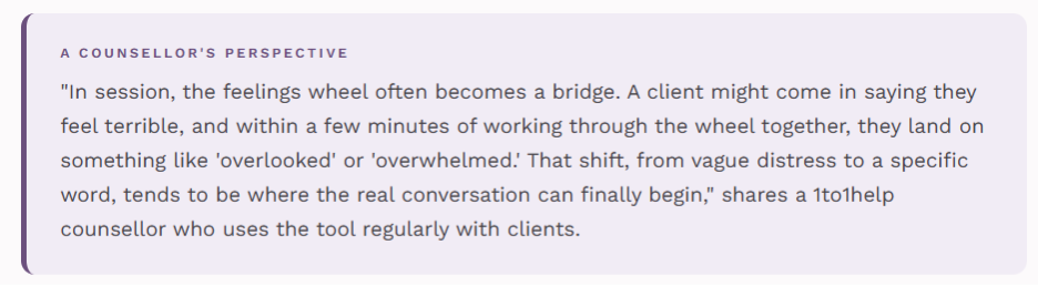 counsellors perspective