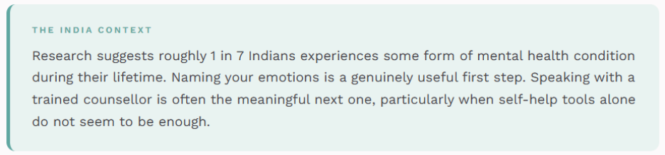 the India context