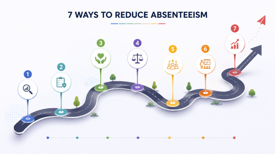 7 ways to reduce absenteeism