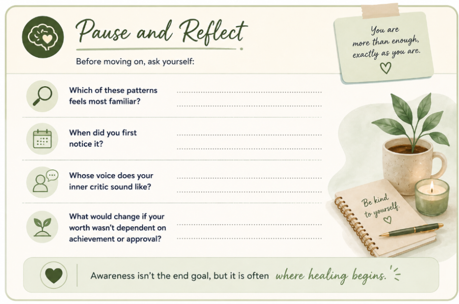 pause and reflect exercise