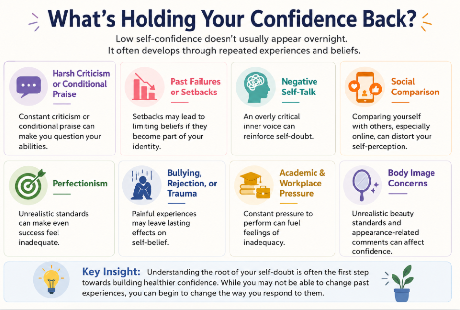 what's holding your confidence back